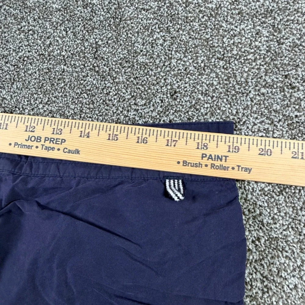 Polo Ralph Lauren Swim Trunks Men's XL Navy Blue Big Pony Lime Green 3 Logo